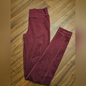 Celestial Bodiez Scrunch Booty Legging Burgandy S